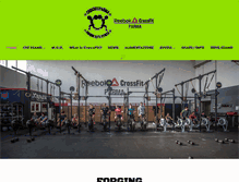Tablet Screenshot of crossfitparma.com